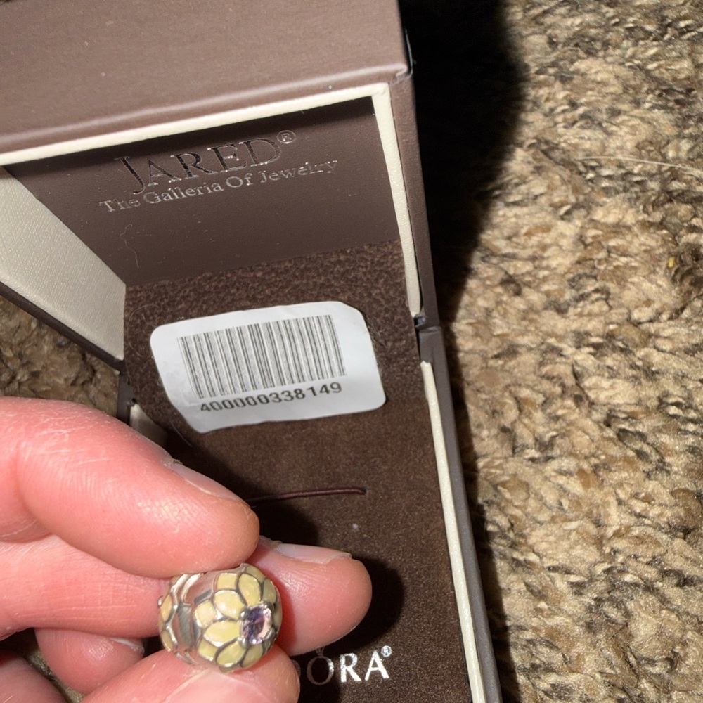 Pandora Mexico flower charm and stopper - Picture 4 of 4